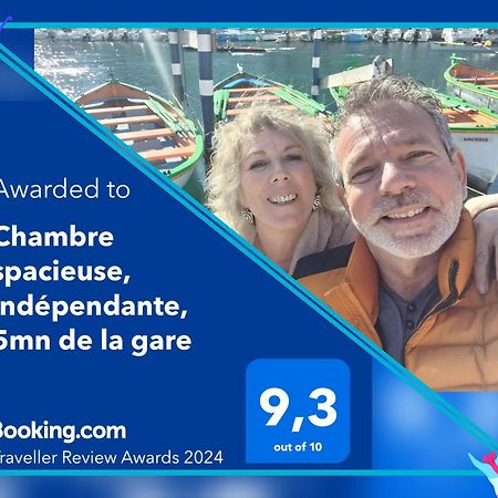 Chambre Spacieuse, Independante, 700M De La Gare Нарбонна Экстерьер фото